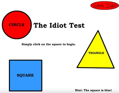 hard idiot test|free printable idiot test.